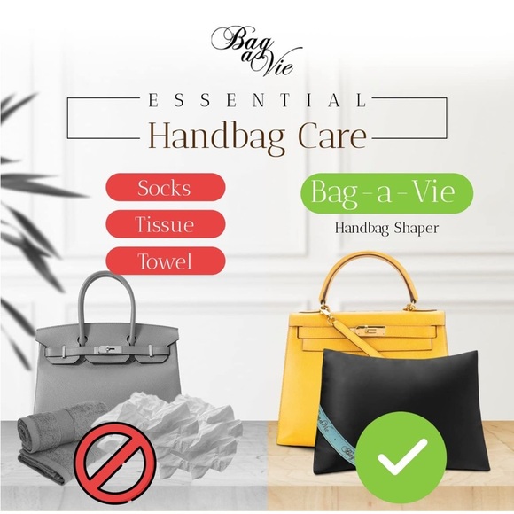 BAG-A-VIE PURSE SHAPER FOR HERMES KELLY 28 - Picture 2 of 8